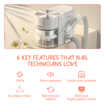Nail Drill & vacuum cleaners machine