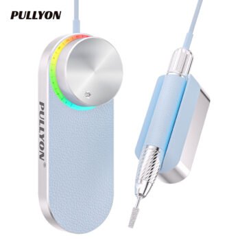 Super High Texture 30000RPM Rechargeable Wireless Pedicure Manicure Set Professional Nail Drill Machine Portable Salon Aluminum