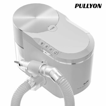 Low Noise Professional Nail Dust Collector Drilling 200W Strong Suction Nail Vacuum Extractor Handle for Salon & Home